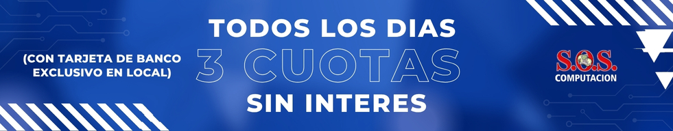 3 cuotas bancos